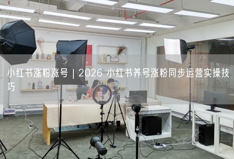 2026小红书养号涨粉：同步运营与实用技巧全揭秘