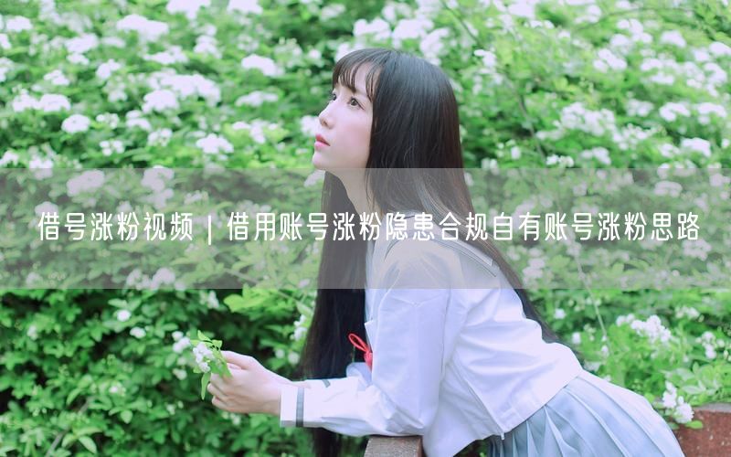 借号涨粉隐患大！合规自有账号运营涨粉策略揭秘