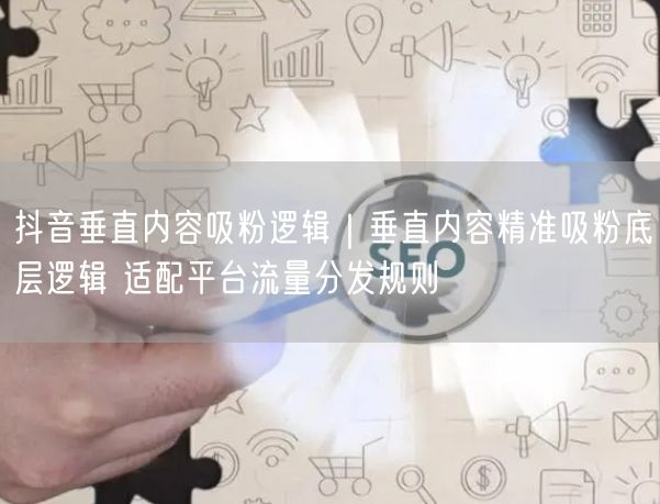 抖音垂直内容吸粉逻辑｜垂直内容精准吸粉底层逻辑 适配平台流量分发规则