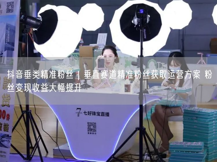 抖音垂类精准粉丝｜垂直赛道精准粉丝获取运营方案 粉丝变现收益大幅提升