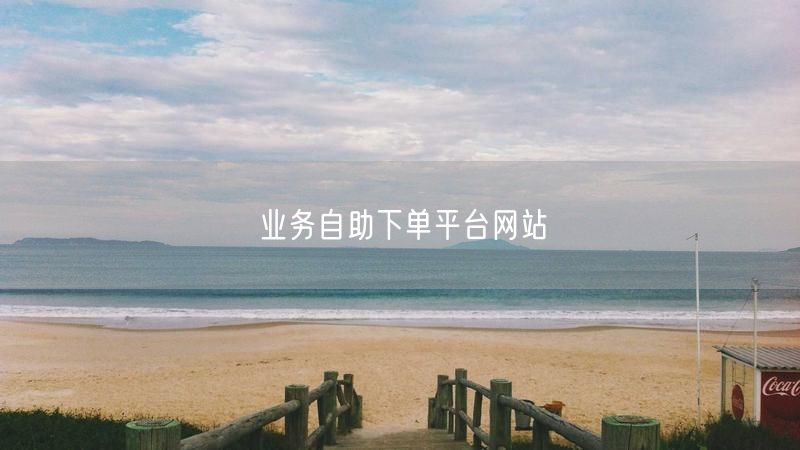 业务自助下单平台网站