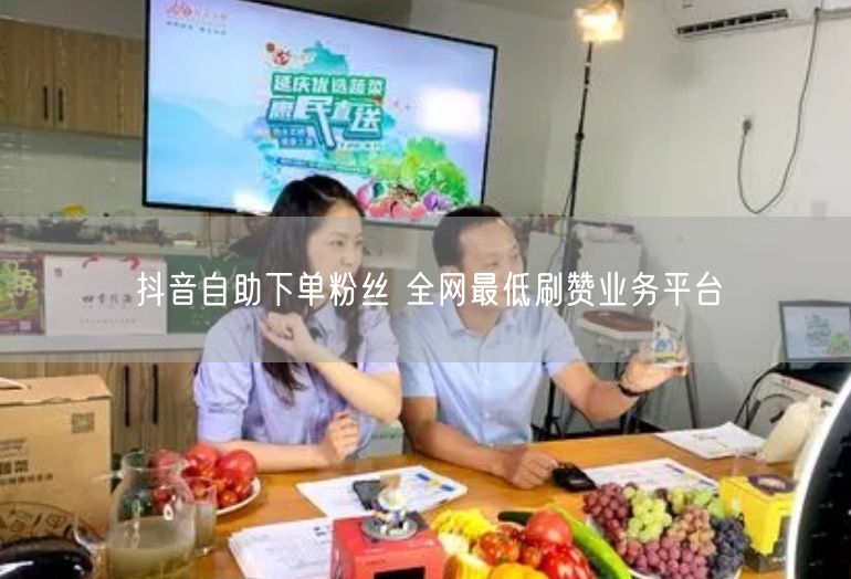 抖音自助下单粉丝 全网最低刷赞业务平台