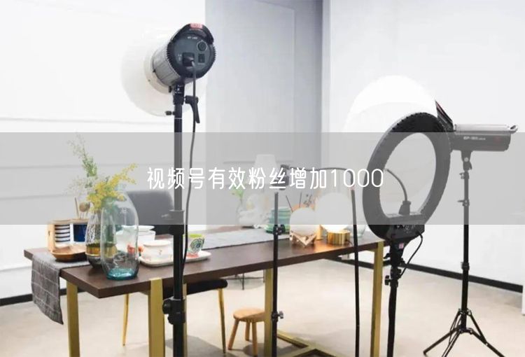 视频号有效粉丝增加1000