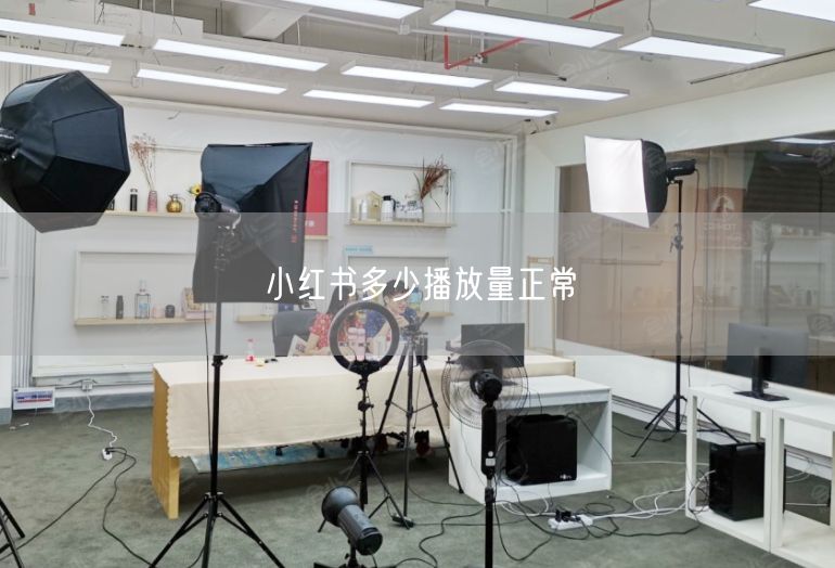 小红书多少播放量正常