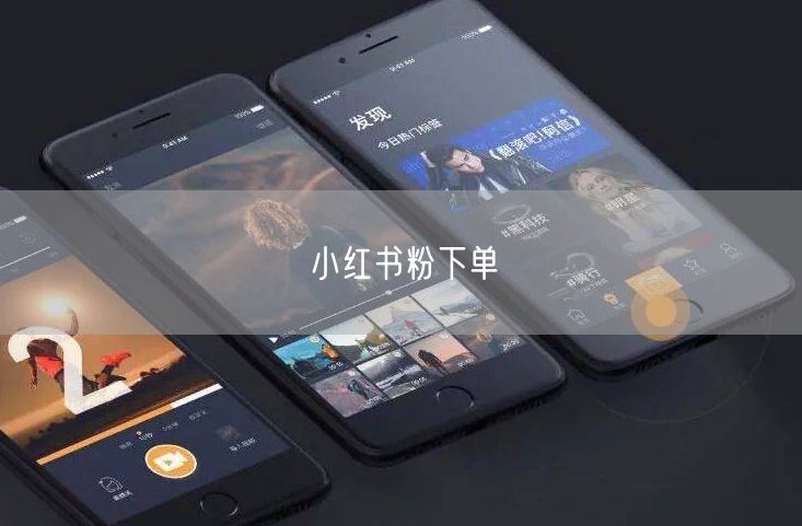 小红书粉下单