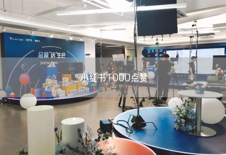 小红书1000点赞
