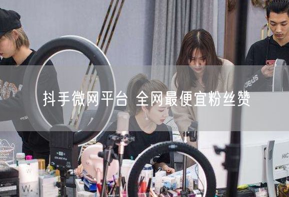 抖手微网平台 全网最便宜粉丝赞