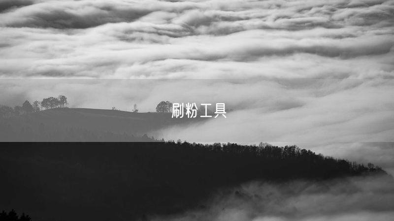 刷粉工具