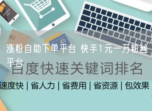 涨粉自助下单平台 快手1元一万粉丝平台
