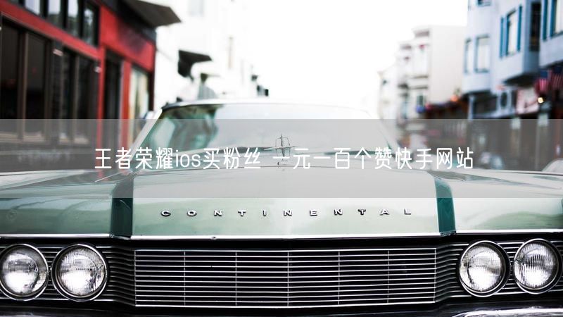 王者荣耀ios买粉丝 一元一百个赞快手网站