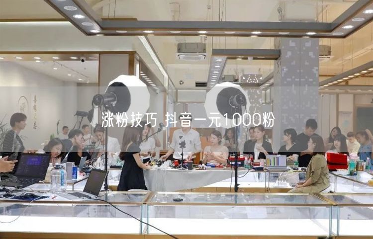 涨粉技巧 抖音一元1000粉