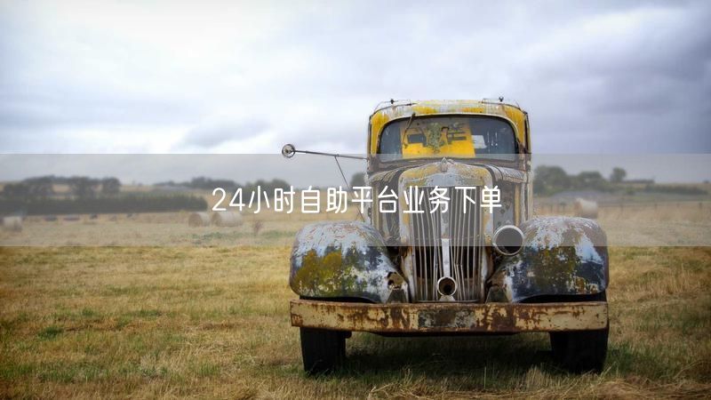 24小时自助平台业务下单
