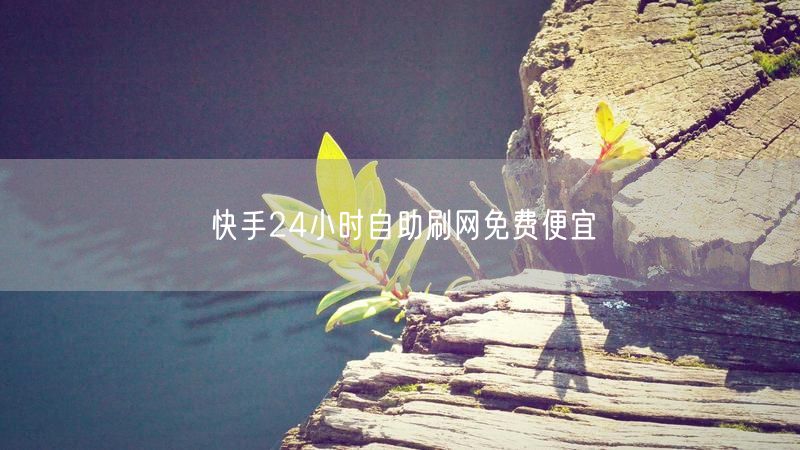 快手24小时自助刷网免费便宜