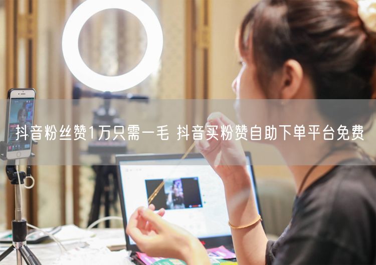 抖音粉丝赞1万只需一毛 抖音买粉赞自助下单平台免费