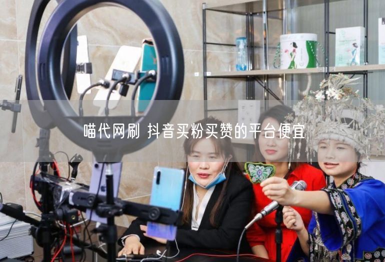 喵代网刷 抖音买粉买赞的平台便宜