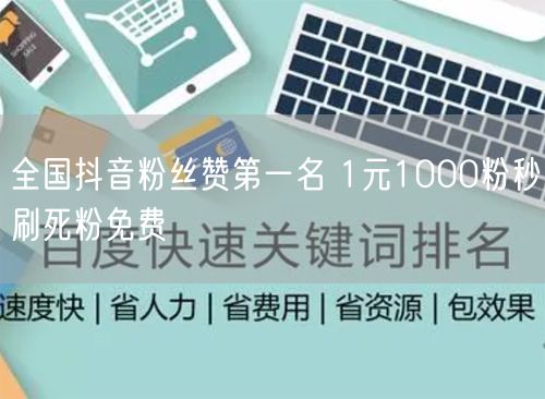 全国抖音粉丝赞第一名 1元1000粉秒刷死粉免费