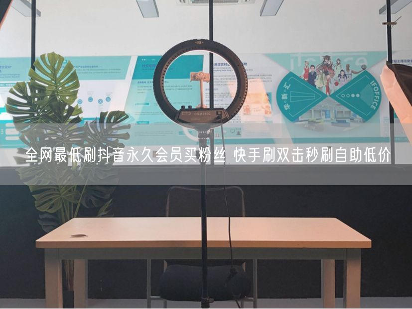 全网最低刷抖音永久会员买粉丝 快手刷双击秒刷自助低价